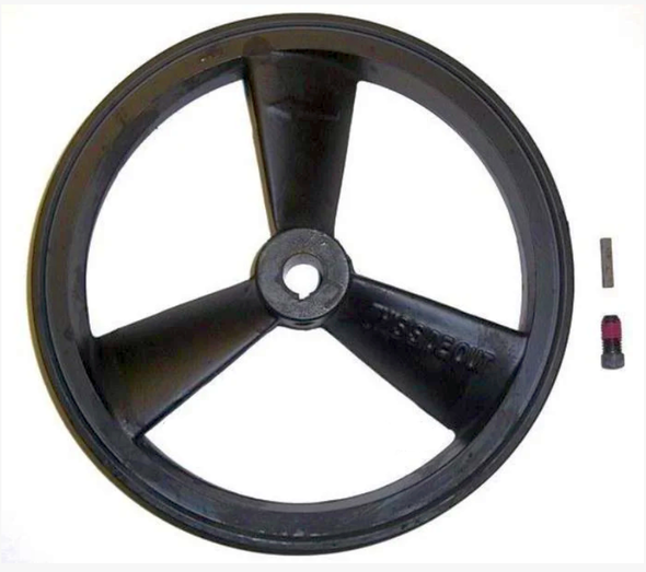 Flywheel, 10" A-Section, Machined #01A8F0