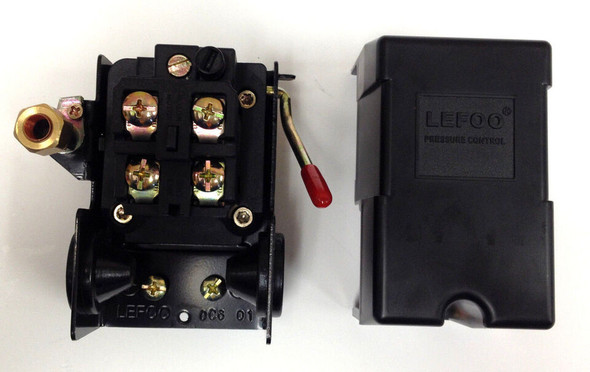 Pressure Switch, 135/175 PSI, 4-Port, Lefoo #05AED8