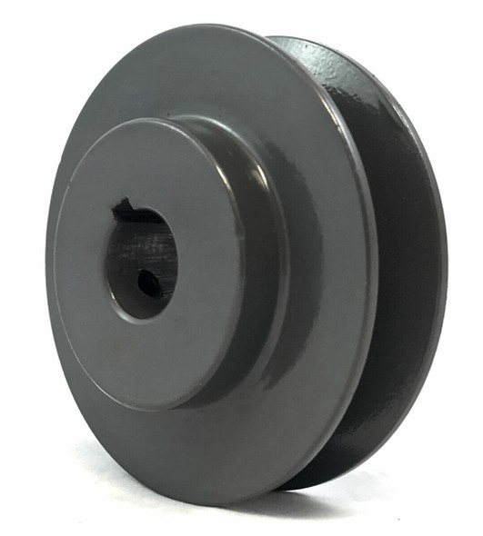 Single-Groove Pulley, 3.75" OD x 5/8" Bore #0592E8