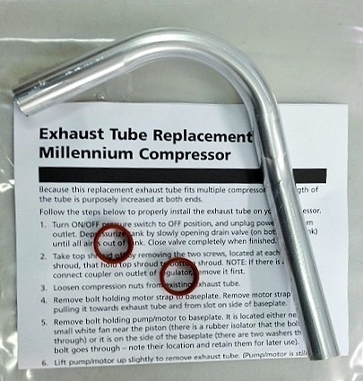 Campbell Hausfeld Air Compressor Discharge Tube Kit #01AACD