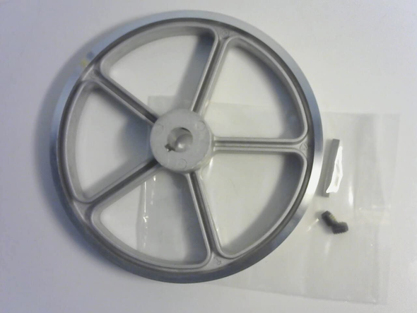 Air Compressor Pulley, Poly-V, 6.923" OD x 5/8" Bore #05AAC5