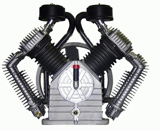 K60 Air Compressor Pump Replacement, Complete Assembly, Two-Stage, 10 HP #07FDDB