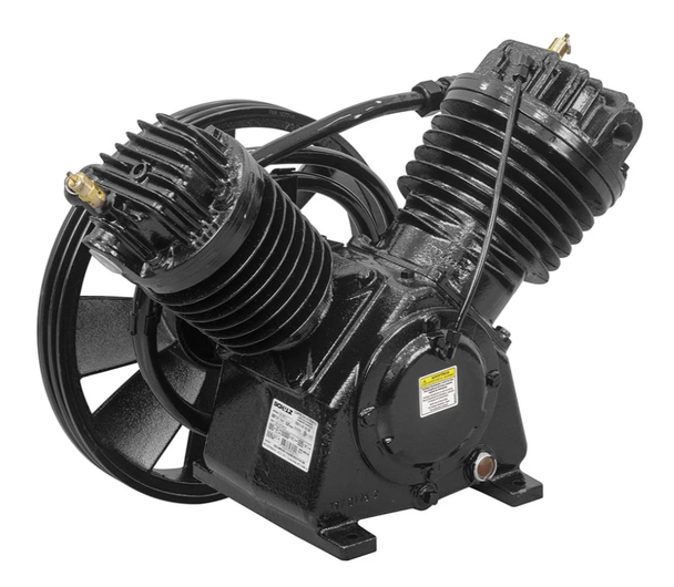 MSV30 Max Air Compressor Pump Replacement, Complete Assembly, Two-Stage, 7.5 HP (Electric) #0A12F1
