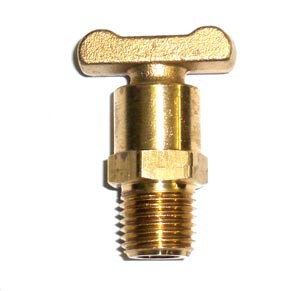1/4" HD Wingnut Drain Cock #07F8E3