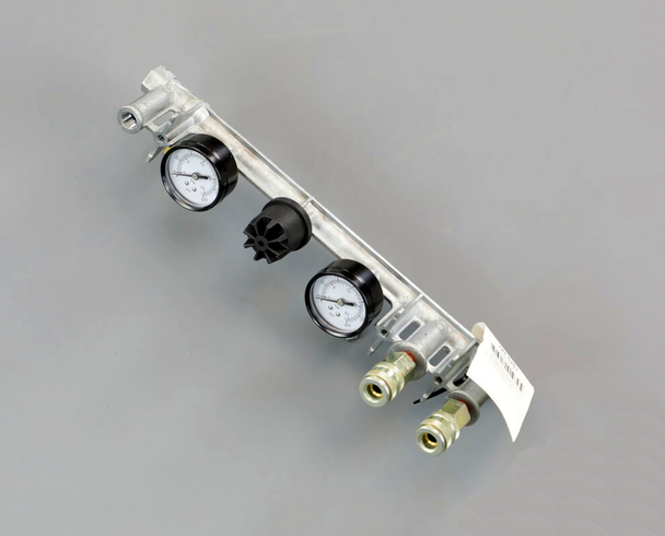 Manifold Assembly with Regulator, Gauges, and Couplers #09B7E4