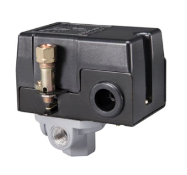 Pressure Switch, 115/150 PSI, 4-Port, 1/4" FPT, 69MB8LY2C #0E3AD1 Pressure Switch, 115/150 PSI, 4-Port, 1/4" FPT, 69MB8LY2C #0E3AD1