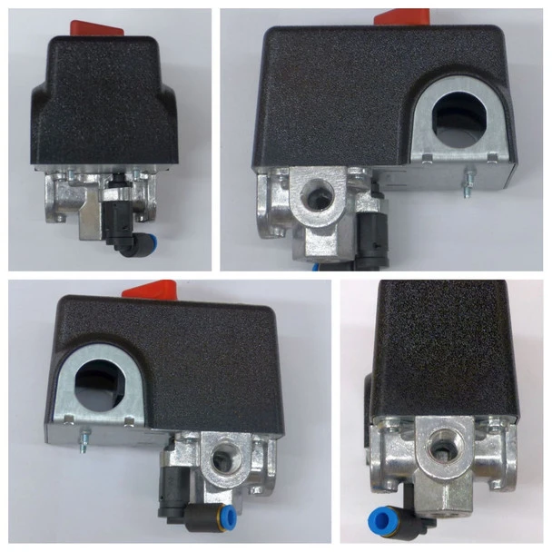 Air Compressor Pressure Switch, 24-30 Amps w/ Overload Protection #1163A5