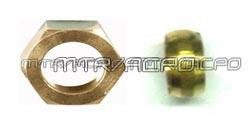 1/4" Compression Nut & Sleeve #1163D2