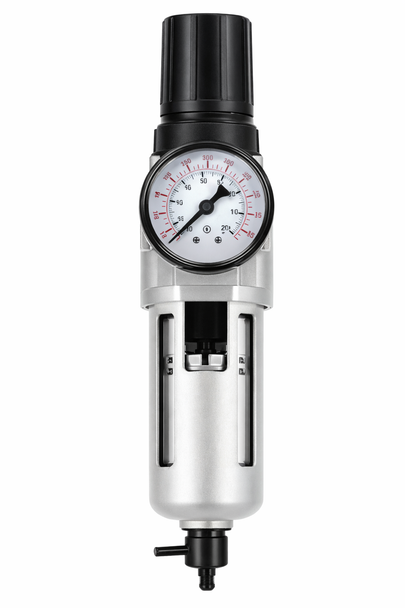 3/8" NPT Filter/Regulator with Pressure Gauge #1163F3