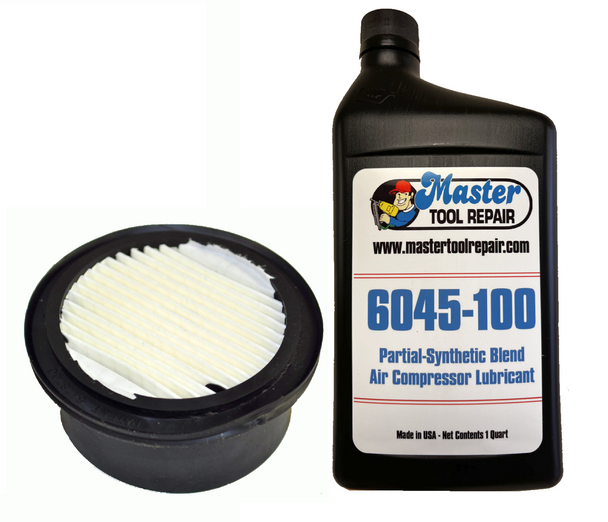 Solberg 06 Air Filter / Synthetic Blend Air Compressor Oil Maintenance Kit #11661E