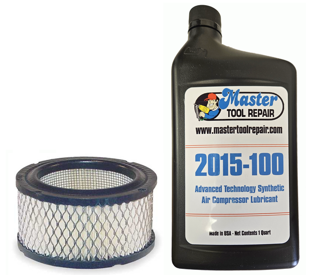 Air Filter / Full Synthetic Air Compressor Oil Maintenance Kit HB55100 #116649
