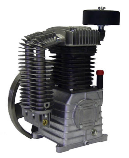 Rolair K30 Air Compressor Pump Replacement, Complete Assembly with Head Unloaders, Two-Stage, 5 - 7.5 HP #081787
