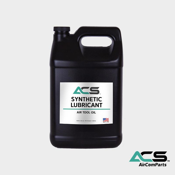 Air Compressor Sales S 3000 Air Compressor Lubricant, 1 Gallon bottle with label showing synthetic lubricant for air tools.