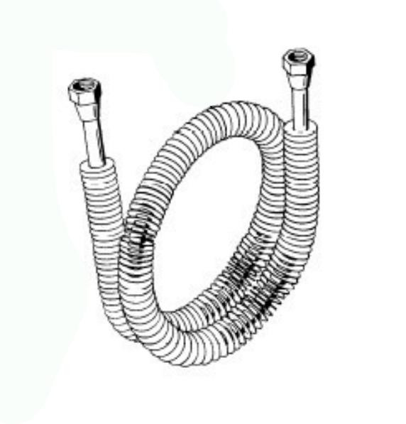 Air Compressor Sales Intercooler, Kellogg 332 Pump #019681, intercooler cooling pipe or hose with two connectors.