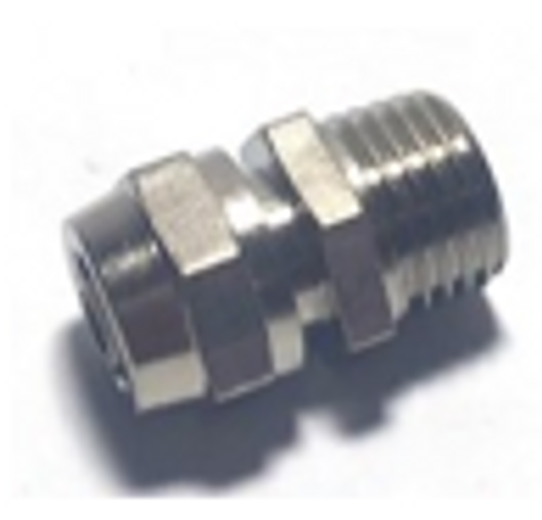 Fitting 1/4" Male to 8mm hose #01A54D