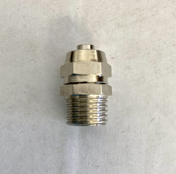 Fitting, 1/4" Male to 8mm Hose #01A54D