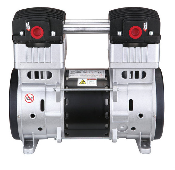 Air Compressor Pump Replacement, Complete Assembly, 220V, Ultra Quiet, Oil-Free, 2 HP #01A604