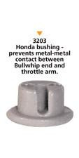 Conrader Honda Bushing, on hand product for preventing metal-metal contact between subframe and throttle arm.