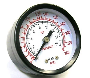 Pressure Gauge, 240 PSI #05C267
