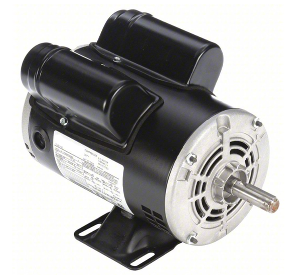 1 HP Air Compressor Electric Motor, 115-230 Volts, 60 Hz/1-Phase, 1,725 RPM #057E23
