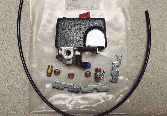 Air Compressor Furnas to Condor Pressure Switch Kit, 95/125 PSI