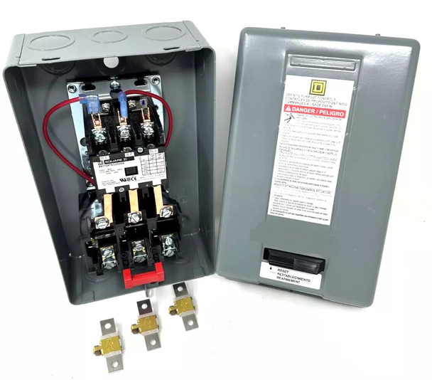 Magnetic Starter, 7.5 HP, 3-Phase, 208/230V #01BE4D