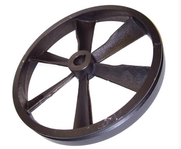 16" CI Flywheel, 1B Groove w/ Key #0E469C