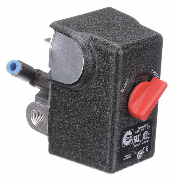 Air Compressor Pressure Switch, 100/135 PSI #01AB5F