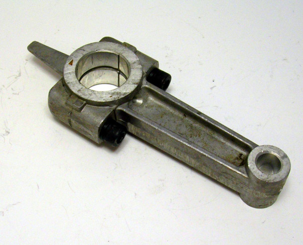 MAT - EDI Connecting Rod Assembly #058E4F, metallic engine component used in machinery.