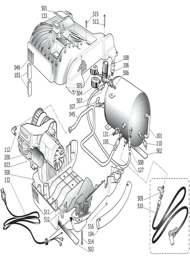 Fini Air Compressor Parts Master Tool Repair