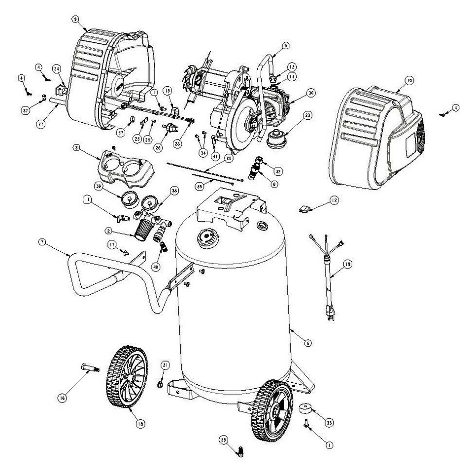 Industrial Air Air Compressor Replacement Pumps
