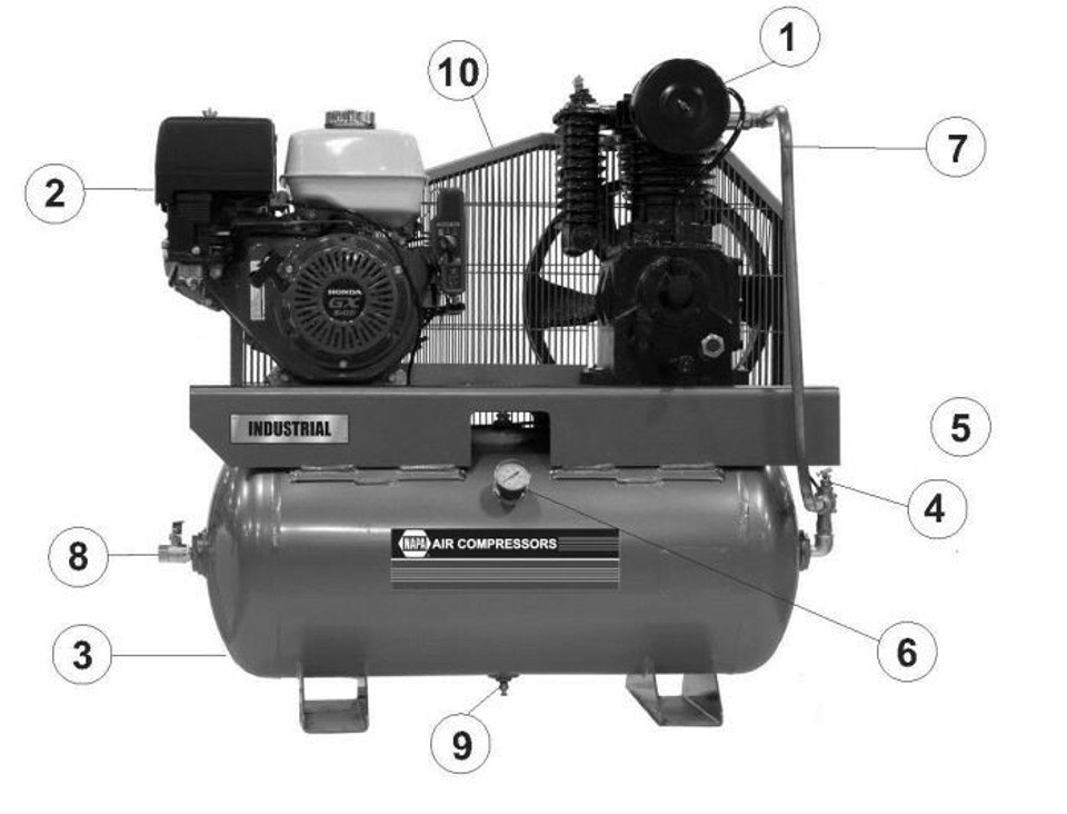 NAPA Air Compressor Replacement Pumps