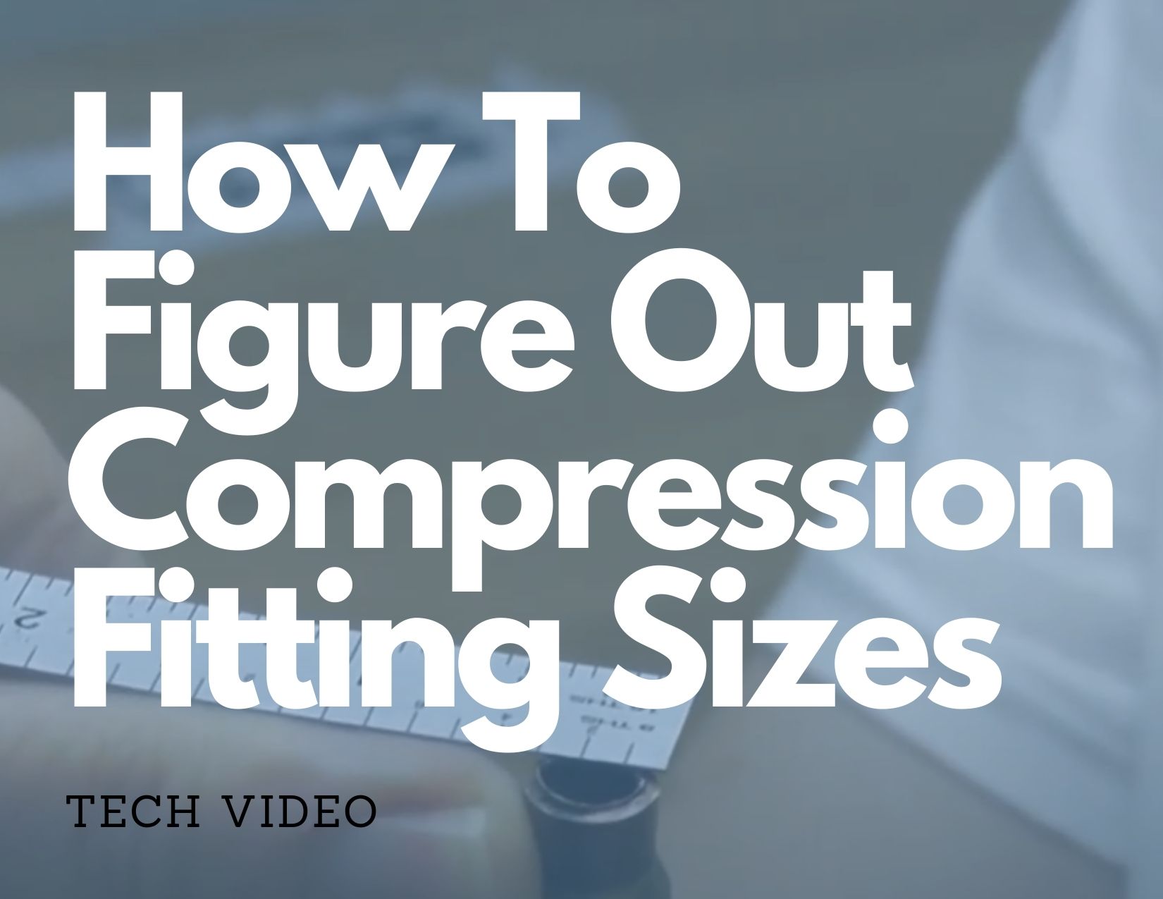 How To Measure Air Compressor Compression Fitting Sizes Master Tool