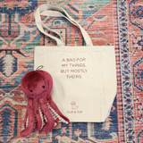 A "Bag for Fluffs" Tote Bag