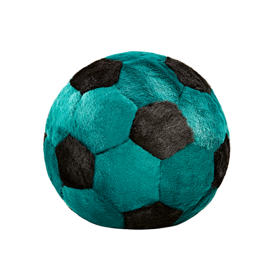 large plush soccer ball dog toy