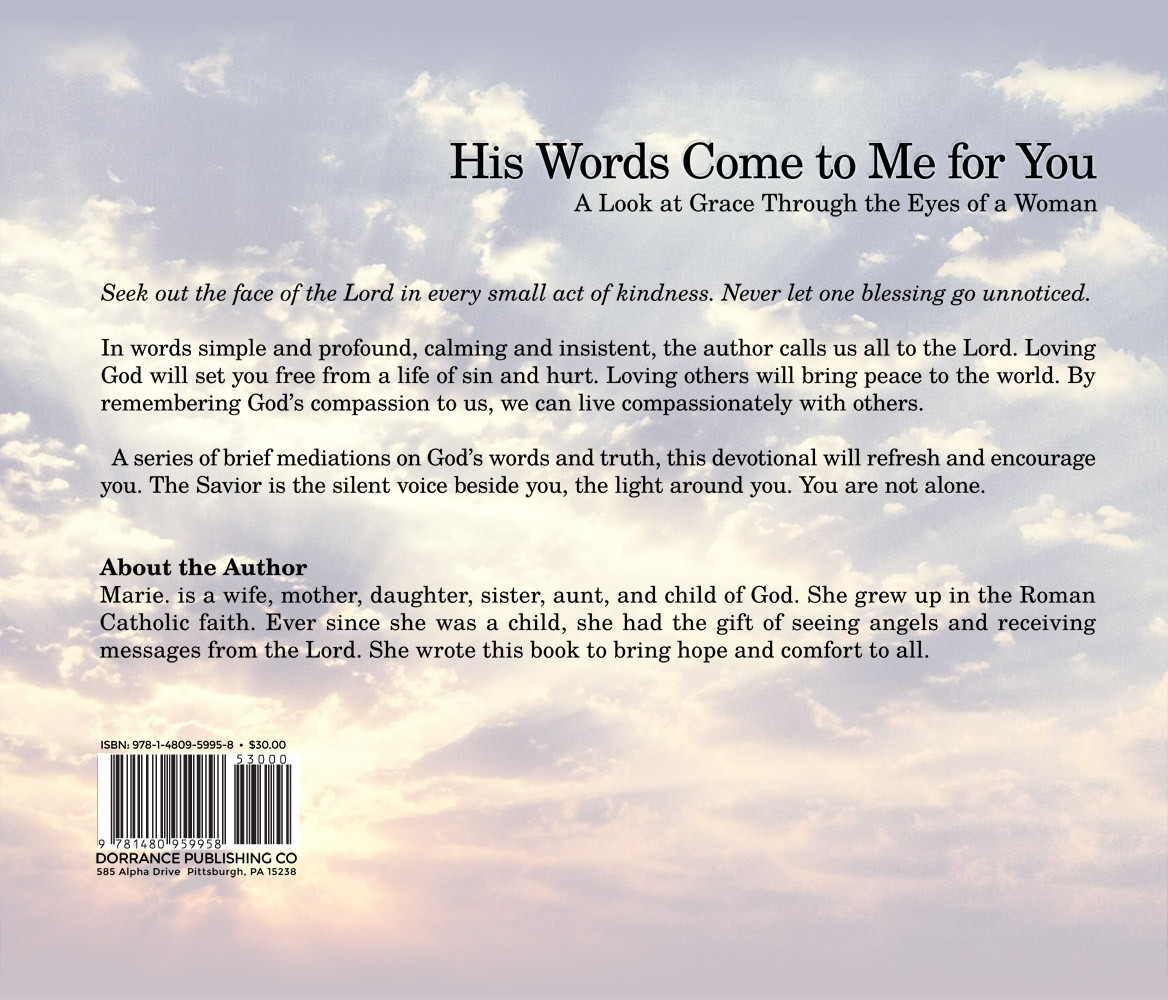 His Words Come To Me For You Ebook Dorrance Bookstore