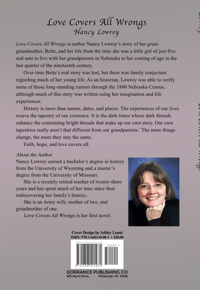 Love Covers All Wrongs Dorrance Bookstore