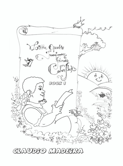 Little Oprah's Imaginary Friends Coloring Book