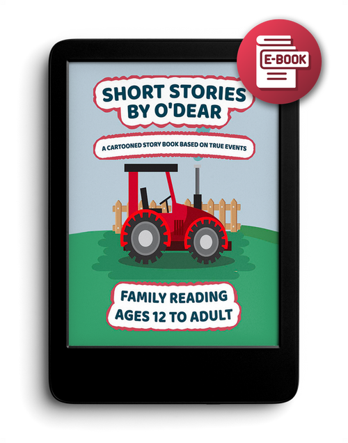 Short Stories by O'Dear: A Cartooned Story Book Based on True Events - eBook