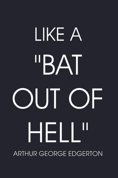 Like a "BAT OUT OF HELL" - eBook