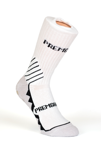 Premgripp Crew Sock White/Black Premgripp Crew Sock White/Black