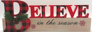 Believe Sign 44cm