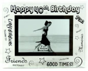 40th B/Day Frame