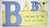 Baby Sign Blue 24x13cm