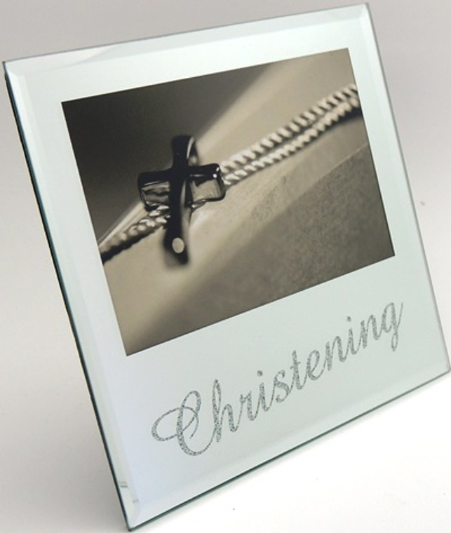 Christening Frame  18x17cm