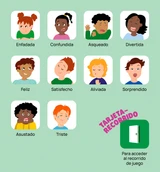Primeros descubrimientos: las emociones - cartas: FABA