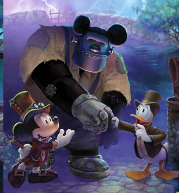 Frankenstein con Mickey y Donald: Contenidos digitales
