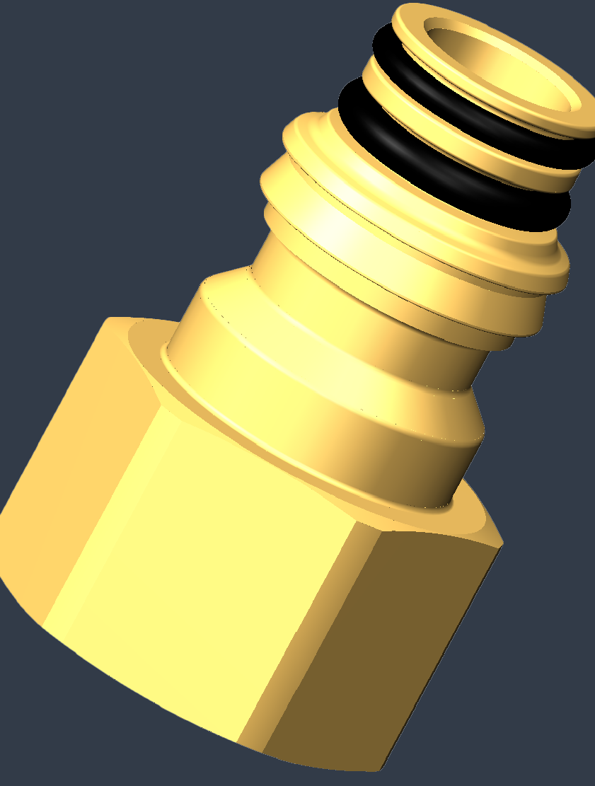 AIR BRAKE FITTINGS KA RAUFOSS ABC KA Raufoss Components Swivel