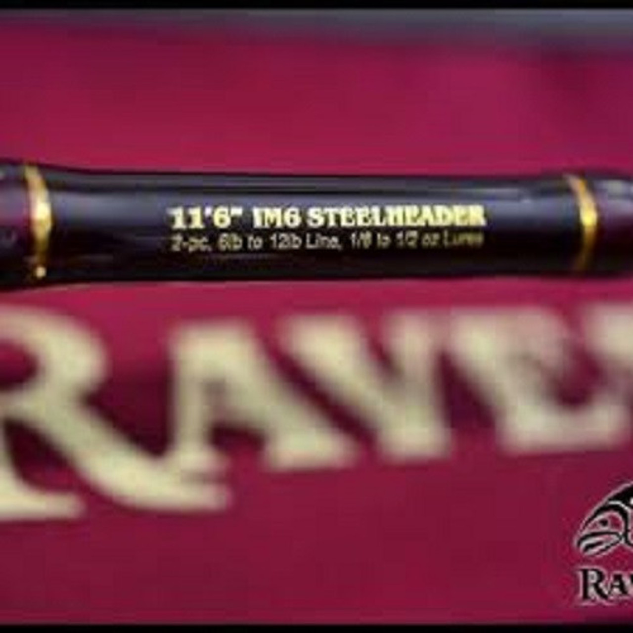 Raven RP'6” 3 Pc Float Rod Sliding Rings 4-12lb Rod Ties for sale