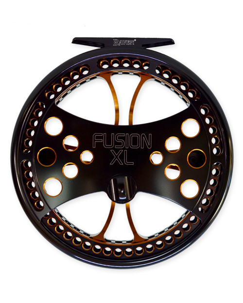 25SS新品 Flippan Medallon ルーペ star Raven Fusion Float Centerpin Fishing Reel - SteelheadStuff